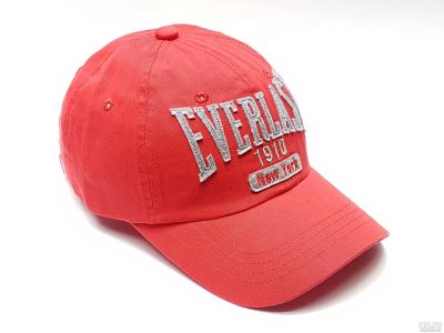 Лот: 11004329. Фото: 1. Бейсболка кепка Everlast (красный... Головные уборы
