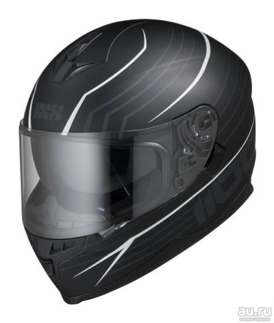 Лот: 13750050. Фото: 1. Шлем IXS HX 1100 2.1, черно-серый... Аксессуары