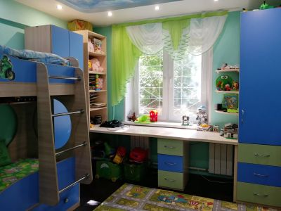 Лот: 16073093. Фото: 1. Детская комната (кровать, шкаф... Комплекты детской мебели