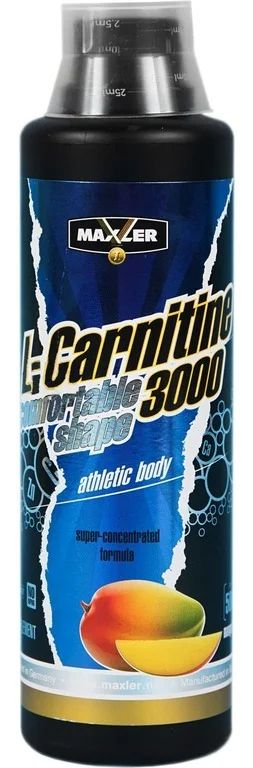 Лот: 8851239. Фото: 1. L-Carnitine 3000 (500 мл) Maxler... Спортивное питание, витамины
