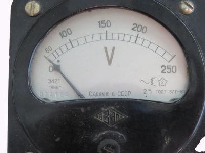 Лот: 25126459. Фото: 1. Вольтметр Э421. Головки измерительные, индикаторы