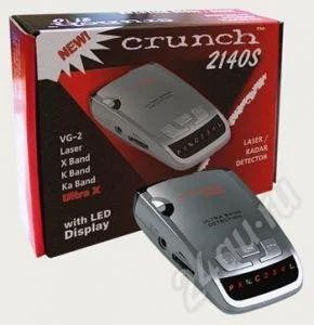 Лот: 453349. Фото: 1. антирадар Crunch 2140S. Видеорегистраторы,  радар-детекторы, системы парковки