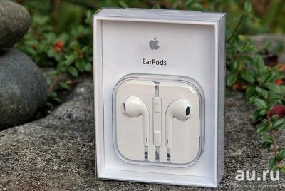 Лот: 8685886. Фото: 1. Наушники гарнитура earpods оригинал... Красноярск