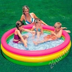 Лот: 2859026. Фото: 1. Intex Бассейн Закат солнца Intex... Мангалы, грили, коптильни
