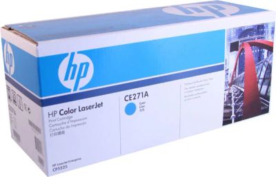 Лот: 4569530. Фото: 1. Оригинальные картриджи hp CE271A... Картриджи, расходные материалы