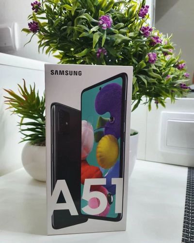 Лот: 16988077. Фото: 1. Samsung Galaxy A51 4/64gb Черный... Смартфоны