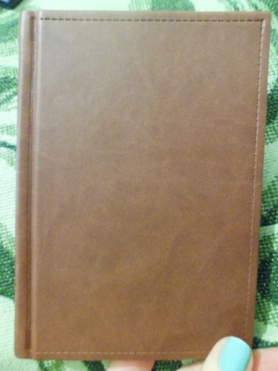 Лот: 5103055. Фото: 1. Кожаный ежедневник. Записные книжки, ежедневники, блокноты