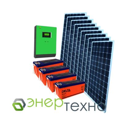 Лот: 13262965. Фото: 1. Комплект Solar Eco 1800 (Солнечная... Солнечные батареи