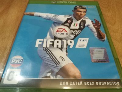 Лот: 15311235. Фото: 1. Fifa 19 Xbox One / Лицензионный... Игры для консолей