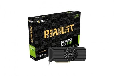 Лот: 10169870. Фото: 1. Видеокарта Palit GeForce GTX 1060... Видеокарты