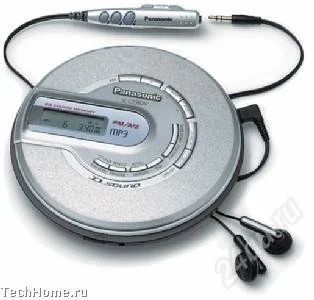Лот: 1645826. Фото: 1. Портативный cd плеер panasonic... Плееры