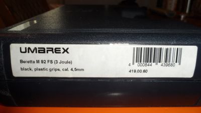 Лот: 25526109. Фото: 1. Пневматический пистолет Umarex... Пневматическое оружие