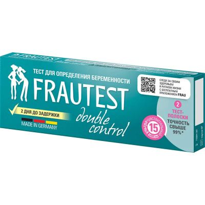 Лот: 24279638. Фото: 1. Frautest Double Control Тест на... Лекарства