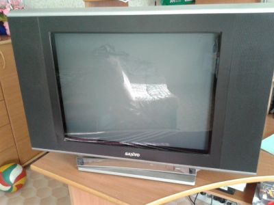 Лот: 5194019. Фото: 1. Телевизор Sanyo 21" б/у. Телевизоры