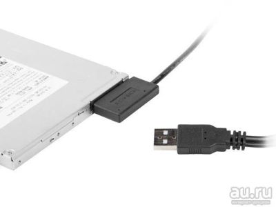 Лот: 10858886. Фото: 1. Адаптер конвертер USB 2.0 Переходник... Шлейфы, кабели, переходники