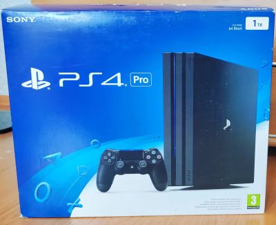 Лот: 23233593. Фото: 1. Sony playstation ps 4 pro 1 Tb... Игровые приставки, консоли