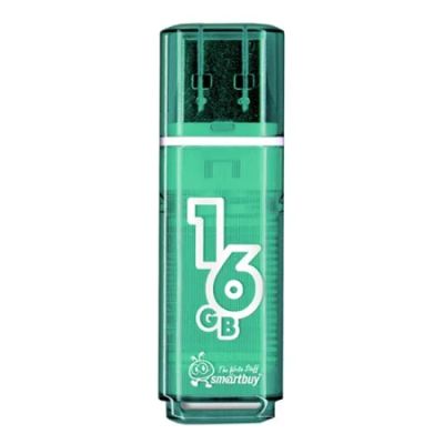 Лот: 7652222. Фото: 1. USB Флешка на 16GB SmartBuy Glossy... USB-флеш карты