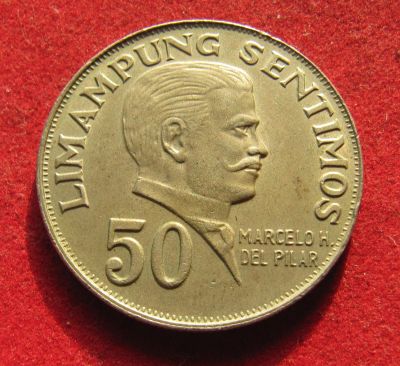Лот: 19868470. Фото: 1. Филиппины 50 сентимо, 1972 г... Азия