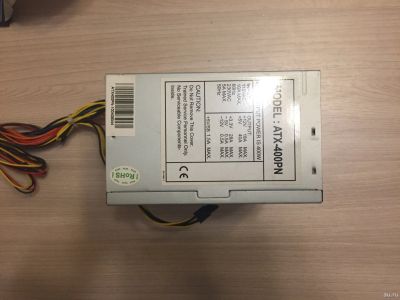 Лот: 14062260. Фото: 1. Блок питания ATX-400PN. Корпуса, блоки питания