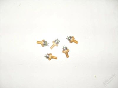 Лот: 1295732. Фото: 1. Транзисторы КТ 907 ( ВЧ ) 5 шт. Транзисторы