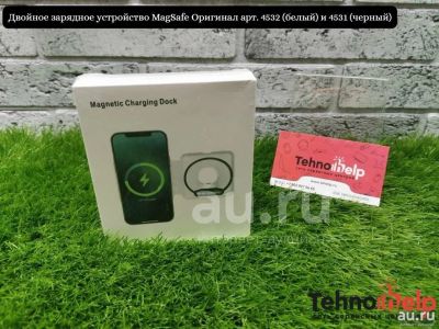 Лот: 18566052. Фото: 1. Двойное зарядное устройство Apple... Зарядные устройства, блоки питания, адаптеры сетевые для смартфонов