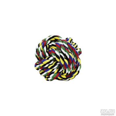 Лот: 10405748. Фото: 1. Игрушка triol веревка-мяч плетеный... Игрушки для животных