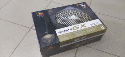 Лот: 17590557. Фото: 1. Блок питания Cougar GX 800W (CGR... Корпуса, блоки питания