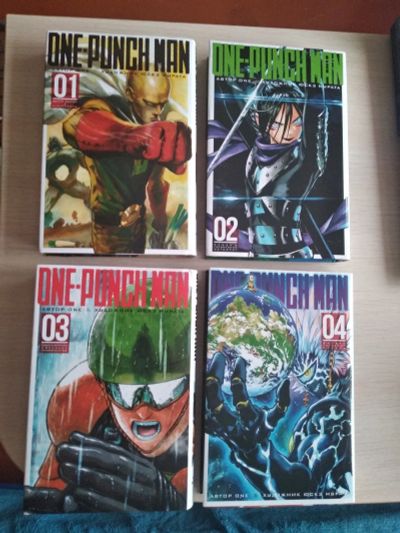 Лот: 15471638. Фото: 1. Манга: One-Punch Man / Ванпанчмен... Художественная