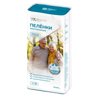 Лот: 24000993. Фото: 1. Ферстэйд премиум пеленки впитывающие... Лекарства