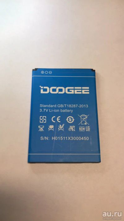 Лот: 13662378. Фото: 1. Акб Doogee x3. Аккумуляторы