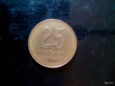 Лот: 7798884. Фото: 1. 25 centavos 2009 год Аргентина. Америка