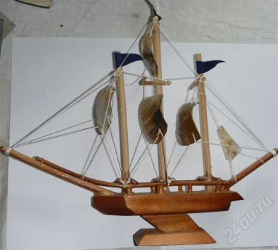 Лот: 538510. Фото: 1. Парусник большой2. Ракушки, раковины... Другое (сувениры, подарки)
