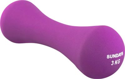 Лот: 25591011. Фото: 1. Гантель 3кг Sundays Fitness IR92004-D... Гантели
