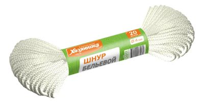 Лот: 15531893. Фото: 1. Шнур бельевой d-2mm L-50m ПП. Верёвки, шпагат