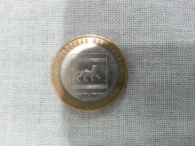 Лот: 7464341. Фото: 1. 10 рублей Еврейская АО ММД. Россия после 1991 года