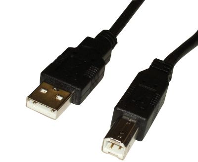 Лот: 7508909. Фото: 1. Кабель USB A - USB B 1.8 м. Шлейфы, кабели, переходники