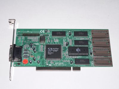 Лот: 16215099. Фото: 1. PCI 2Mb S3 VirgeDX SST-0375 (VGA... Видеокарты