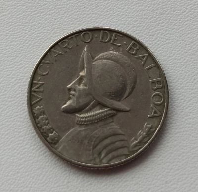 Лот: 16398115. Фото: 1. 1/4 бальбоа Панама 1970. Наборы монет
