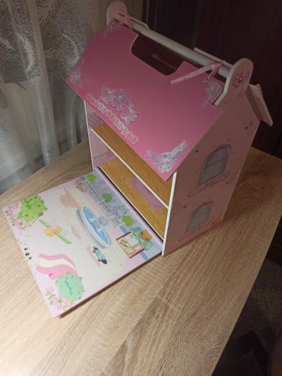 Лот: 24891815. Фото: 1. Игрушки. Кукольный домик. Б/у... Игровые домики, палатки