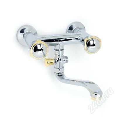 Лот: 1527086. Фото: 1. Смеситель в ванную RAIN 1910 Gold... Смесители