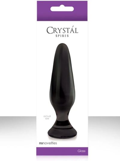 Лот: 22069694. Фото: 1. Анальная пробка из стекла Crystal... Игрушки