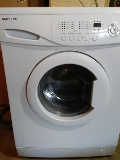 Лот: 11538660. Фото: 1. Отличная стиралка "Samsung" 5... Стиральные машины