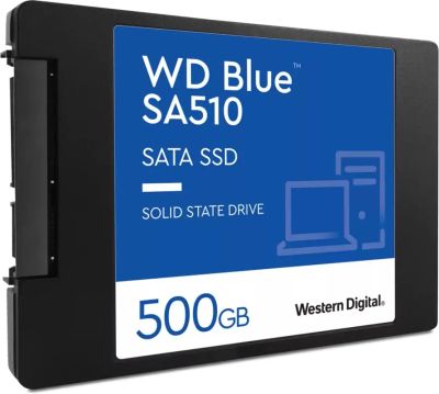 Лот: 25374437. Фото: 1. Новый SSD 500 ГБ 2.5" SATA накопитель... SSD-накопители