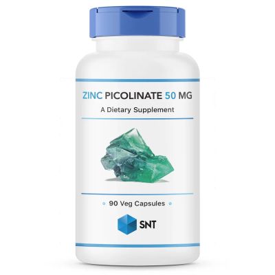 Лот: 18820018. Фото: 1. SNT Zinc Picolinate 50 мг. 90... Спортивное питание, витамины