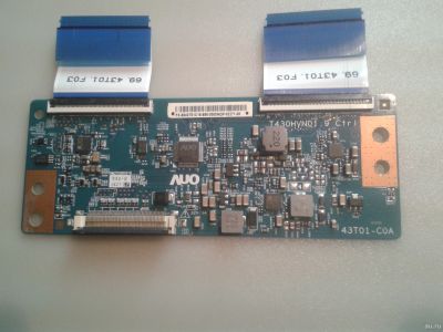 Лот: 16954492. Фото: 1. T-CON T430HVN01.9 CTRL, матрица... Печатные платы