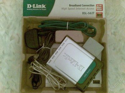 Лот: 43593. Фото: 1. ADSL роутер D-Link DSL-562T. Красноярск