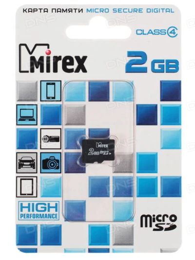 Лот: 10940593. Фото: 1. MicroSD 2 GB MerixФорм-фактор-microSDHC... Карты памяти