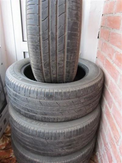 Лот: 2543426. Фото: 1. Продам 4 летних колеса Bridgestone... Шины