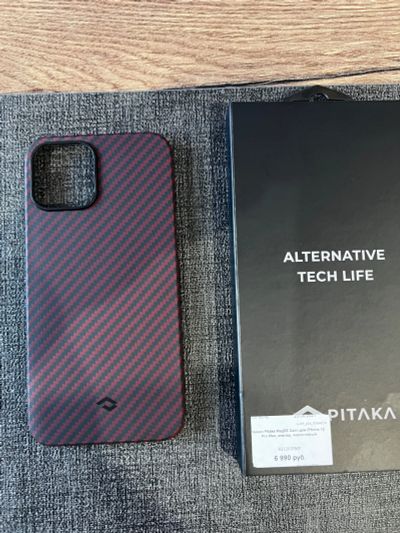 Лот: 18443477. Фото: 1. Чехол Pitaka для Apple iPhone... Чехлы, бамперы