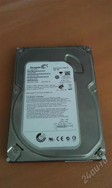 Лот: 1561189. Фото: 1. Жесткий диск 500 Gb Barracuda... Жёсткие диски (HDD)
